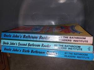 lot 1341 image: Uncle Johns Bathroom Readers Lot of 3 Books