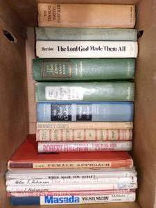lot 1343 image: Vintage Hard Cover Novels