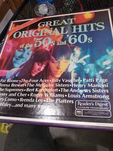lot 1353 image: Readers Digest Great Original Hits From the 50s and 60s Record Set