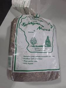 lot 1359 image: Bag of Sphagnum Moss. Approximately 34 Bag