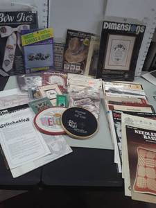 lot 1364 image: Cross Stitch Kits and Patterns