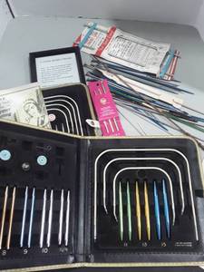 lot 1366 image: Knitting and Crocheting Hooks