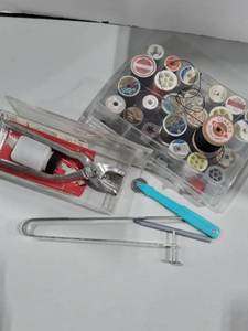lot 1369 image: Sewing Thread and Miscellaneous Tools