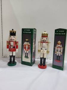 lot 1407 image: 2 Bright Star 14 Nutcrackers with Original Boxes