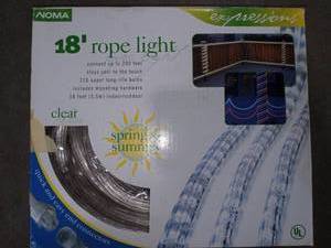 lot 1428 image: Clear Rope Lighting