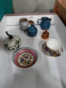 lot 1169 image: Rosina Porcelain with Various Miniatures