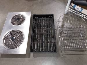 lot 1172 image: Electric Cook Tops with Racks