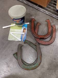 lot 1208 image: Citronella Candle Wicks and Horseshoes