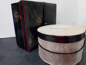 lot 1568 image: Resistol Hat Box and Woolf Brothers Hat Box