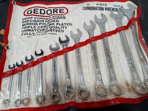 lot 1578 image: Gedore 11 Puece Combination Wrench Set