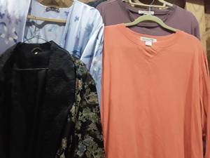lot 1609 image: Womens Pajamas and Robes. Sizes Med to 2X