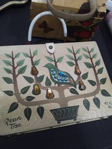 lot 1626 image: 2 Womens Wooden Purses