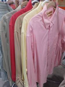 lot 2019 image: Coogi Bill Blass Wrangler and Turnbury Long Sleeve Button Down Shirts Solid Color