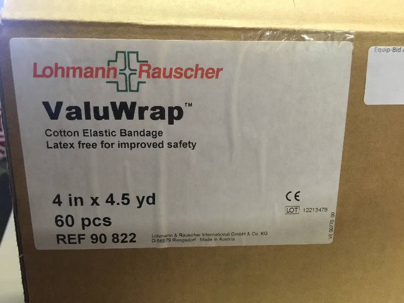 lot 8426 image: LOHMANN & RAUSCHER ELASTIC BANDAGES - 60 PER BOX
