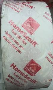 lot 2319 image: Owens Corning 749199 Homesealr Foam Joint Tape 3�� X 180��
