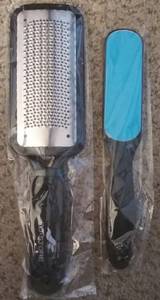 lot 2329 image: FU Store Foot Files & Foot Scrubber