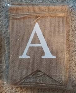 lot 2339 image: Burlap Adventure Awaits Banner
