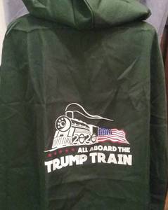 lot 2350 image: Trump Train Souvenir Cape