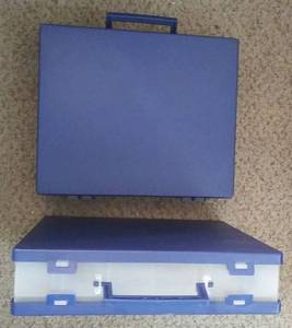 lot 2360 image: 2 Plastic Divider Containers