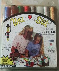 lot 2373 image: Glitter Glue Sticks