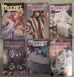 lot 2393 image: 15 Issues of Annies Crochet Newsletters