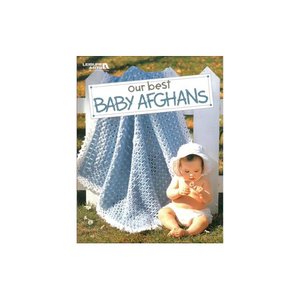 lot 2400 image: Leisure Arts Our Best Baby Afghans Book