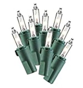 lot 2404 image: Philips 100 Mini Lights Clear with Green Wire