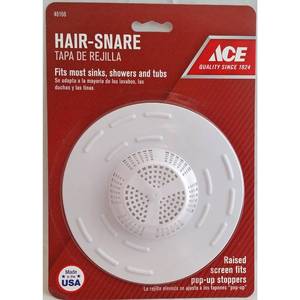 lot 2406 image: Ace Hair Snare Drain Covers Pkg of 6