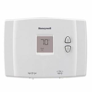 lot 2413 image: Honeywell RTH111B1016U Digital Non-Programmable Thermostat
