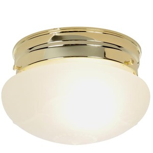 lot 2415 image: Monument Monument 1 Light Flush Mount