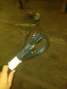 lot 614 image: rgw cords (red green white)