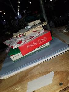 lot 642 image: Christmas decorations