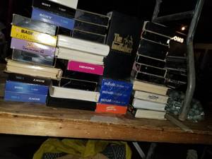 lot 650 image: VHS tapes