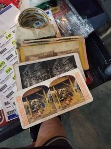 lot 848 image: photo card with first national bank st. Joseph mo baggie