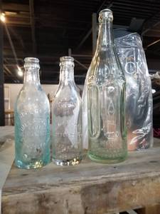 lot 853 image: Three Glass Saint Joseph, MO bottles