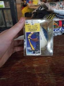 lot 887 image: Royals baseball August 6th 1996