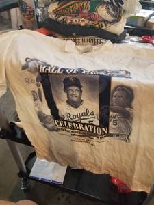 lot 895 image: George Brett Hall of Fame 1999 Induction M