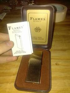 lot 949 image: Flamex Monaco lighter