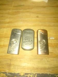 lot 951 image: Rose lighters and Winston zippo lighters