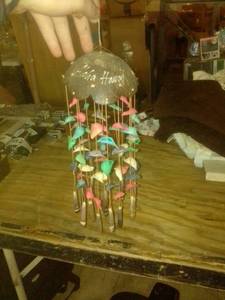 lot 955 image: Aloha Hawaii wind chime