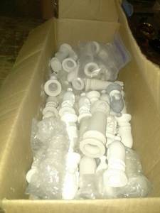 lot 963 image: Ceramic chess set