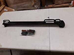 lot 55261 image: EasyBaby Black Retractable Safety Gate.