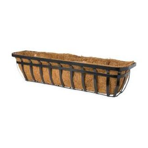 lot 55267 image: 48 English Hay Basket Window Planter