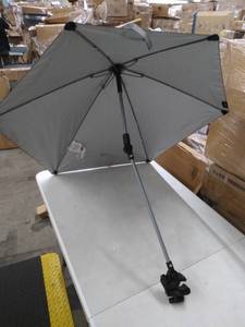 lot 65621 image: Sport-brella Versa-brella Spf 50 Adjustable Umbrella With Universal Clamp Re...