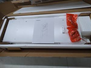 lot 65625 image: OVER THE TOILET STORAGE RACK WHITE
