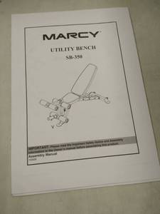 lot 65637 image: MARCY UTILITY BENCH SB-350