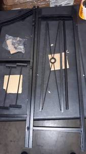lot 65649 image: SorBus Bathroom Storage Unit Over Toilet (Black)