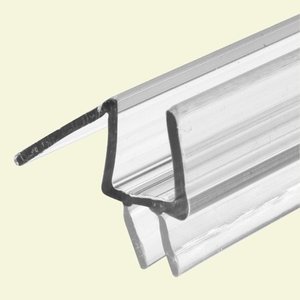 lot 65682 image: Prime-Line Products M 6258 38 in. x 36 in., Frameless Shower Door, Bottom Seal