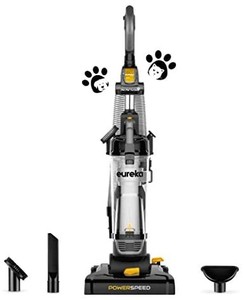 lot 65707 image: Eureka NEU181 Powerspeed Pet Lightweight Upright Vacuum Cleaner turbo. Tested and Functional.