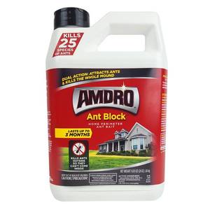lot 65709 image: Amdro Ant Block Home Perimeter Ant Bait and Ant Killer, 24 oz
